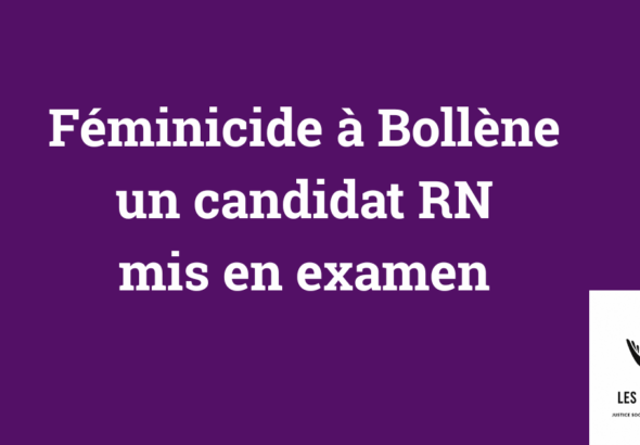 Féminicide Bollène candidat RN mis en examen