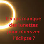 éclipse soleil lunettes