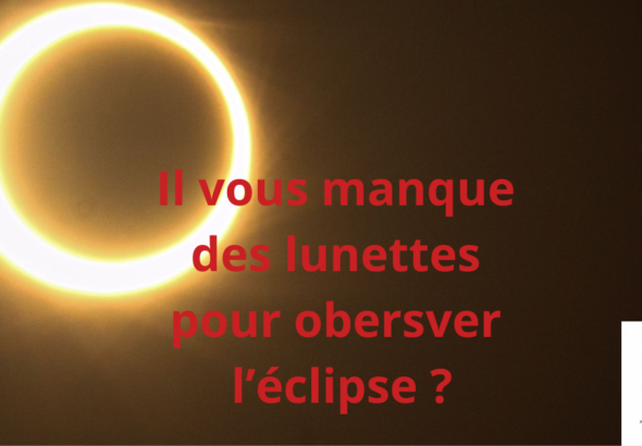 éclipse soleil lunettes