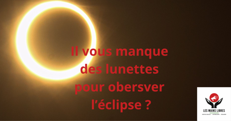 éclipse soleil lunettes